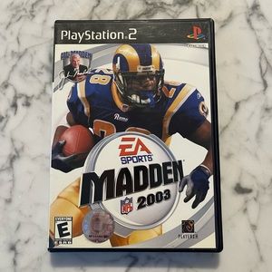 Madden 2003 PlayStation 2